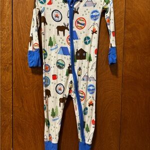 LIMITED EDITION Little Sleepies Camp Scene Zippy